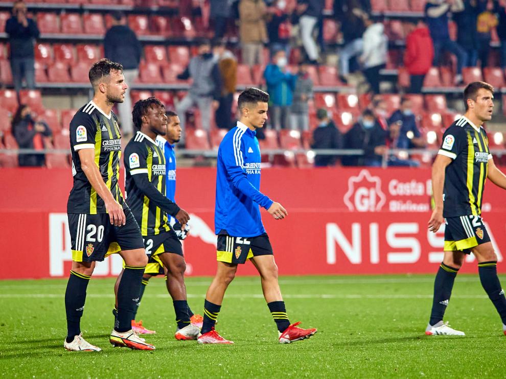 Partido Girona-Real Zaragoza, 12ª jornada de Segunda División