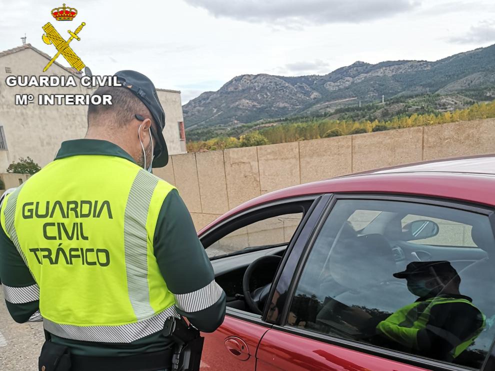 La intervención de la Guardia Civil en La Puebla de Valverde.