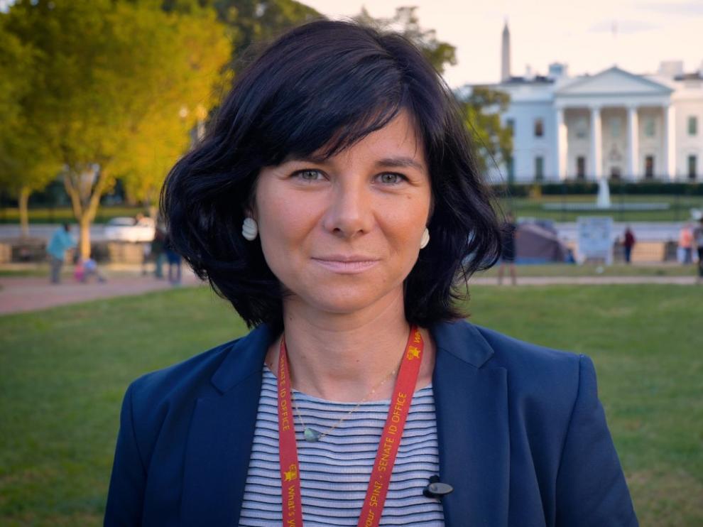 La corresponsal Beatriz Navarro.