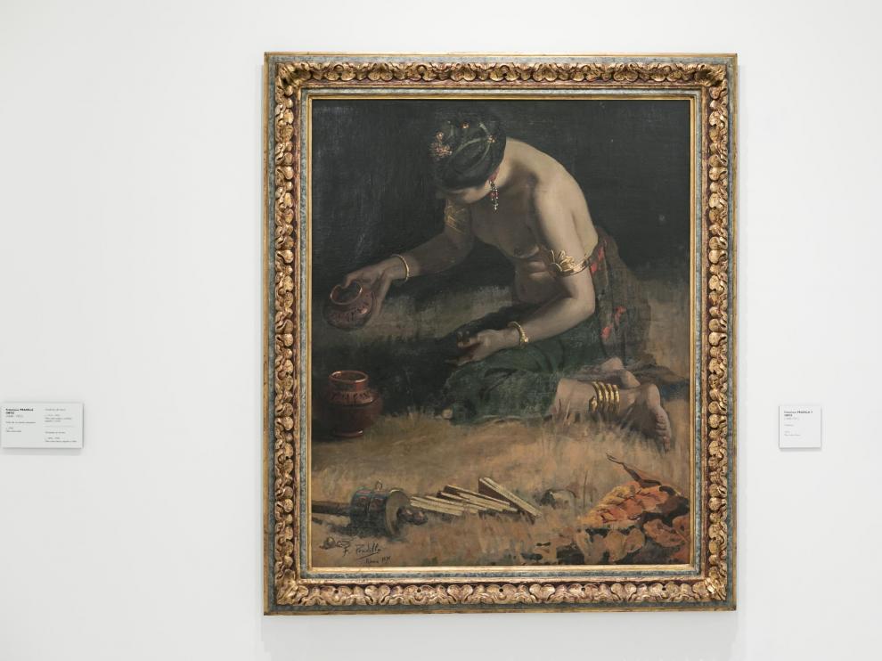 El cuadro puede verse ya en la tercera planta del Museo Goya.