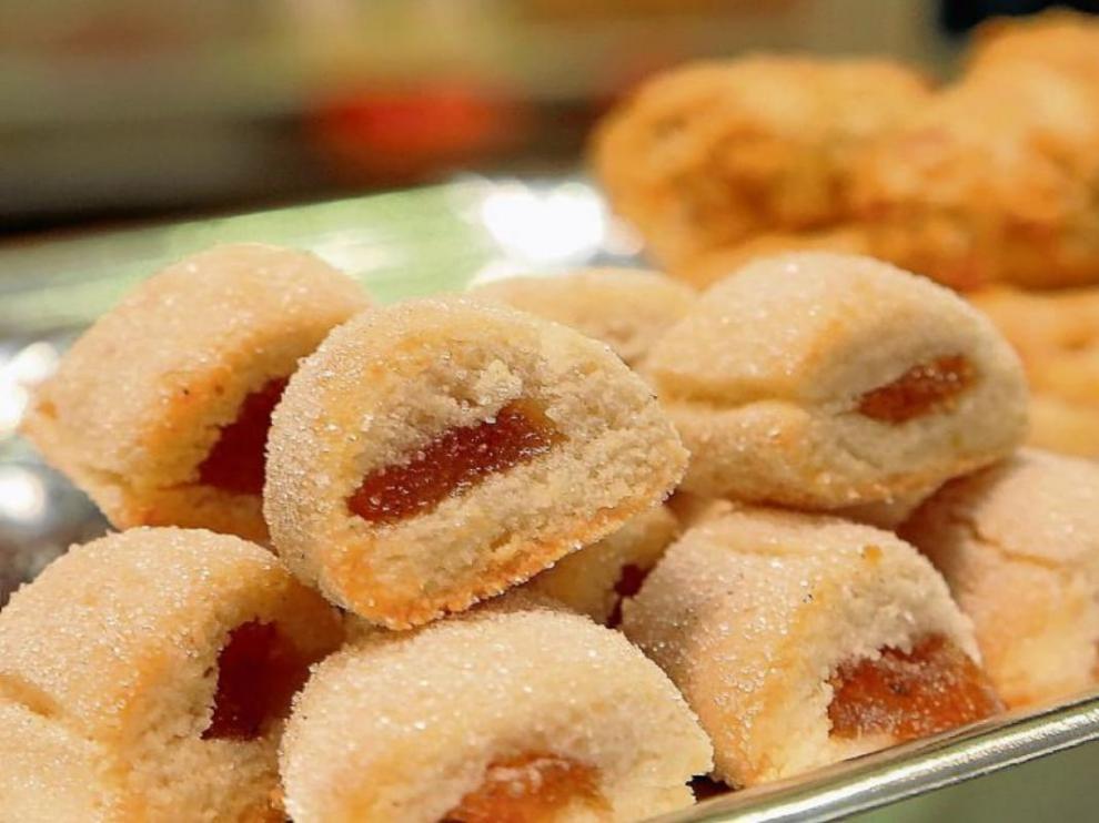 Panellets de Pastelería Sorroche, en Zaragoza.