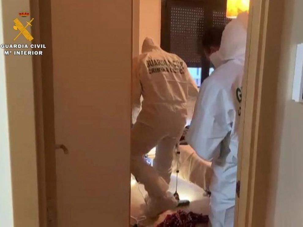La Guardia Civil ha estado reconstruyendo el crimen del niño