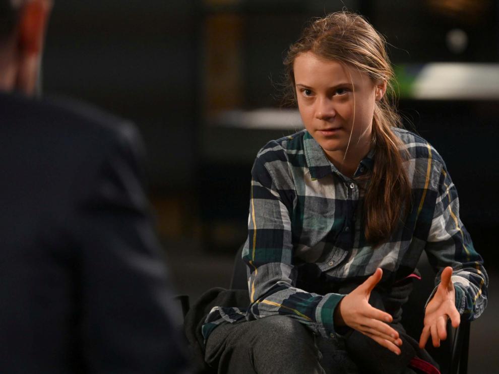Greta Thunberg appears on BBC's 'The Andrew Marr Show'