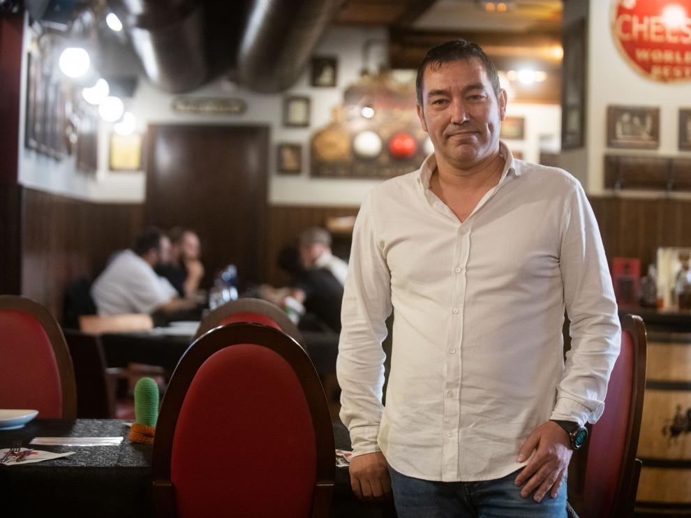 David Sariñena, propietario del restaurante Mazmorra by Macera de Zaragoza.