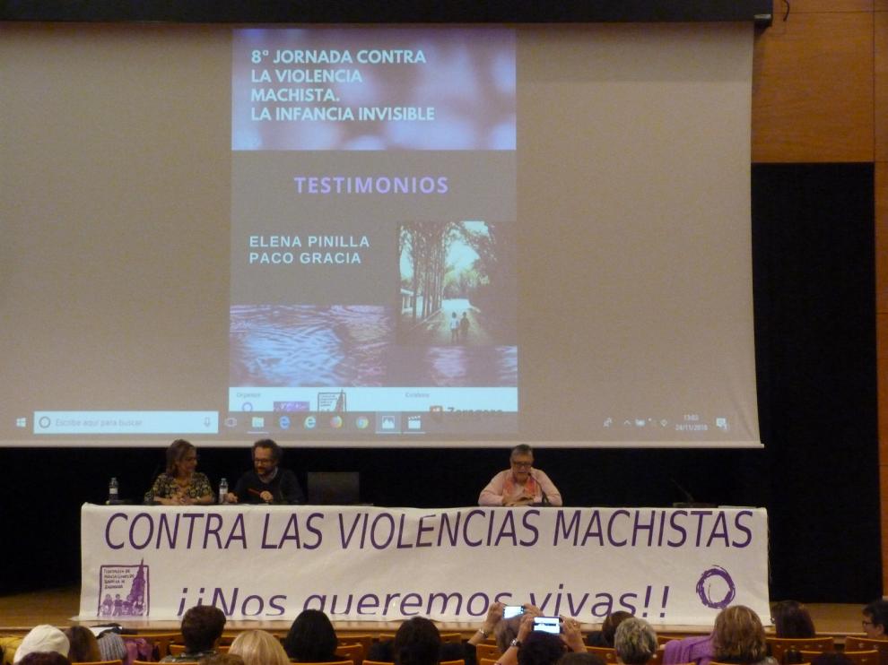 Una intervención de una edición anterior de las Jornadas contra las Violencias Machistas de la FABZ.