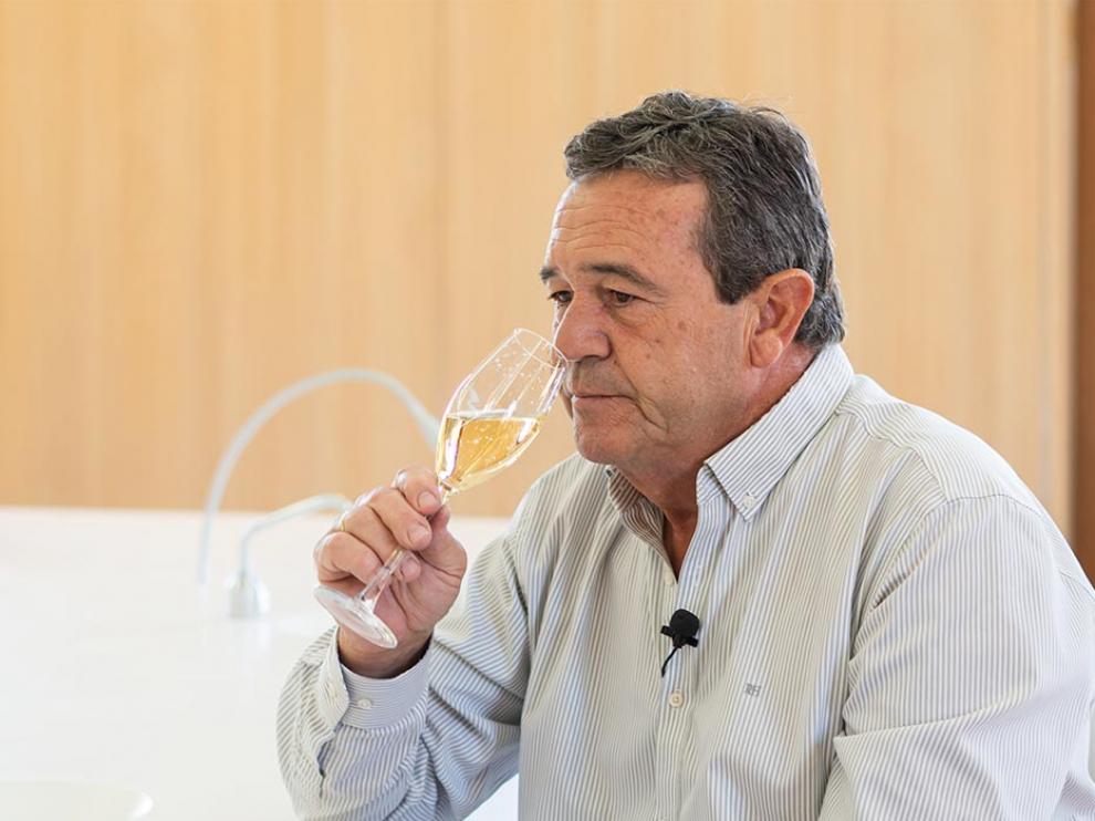 Javier Domeque, enólogo jefe de Bodegas San Valero.