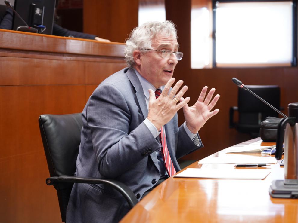 El consejero de Agricultura, Ganadería y Medio Ambiente, Joaquín Olona