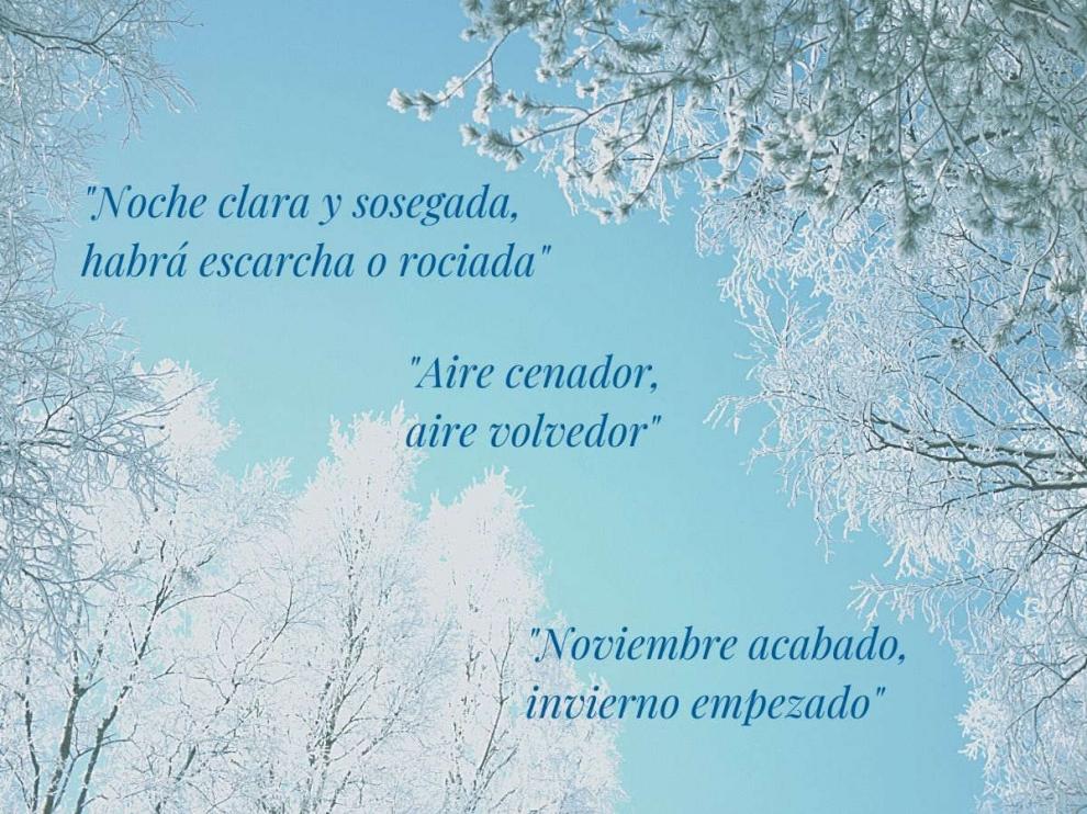 Los mejores refranes aragoneses para la época más fría del año