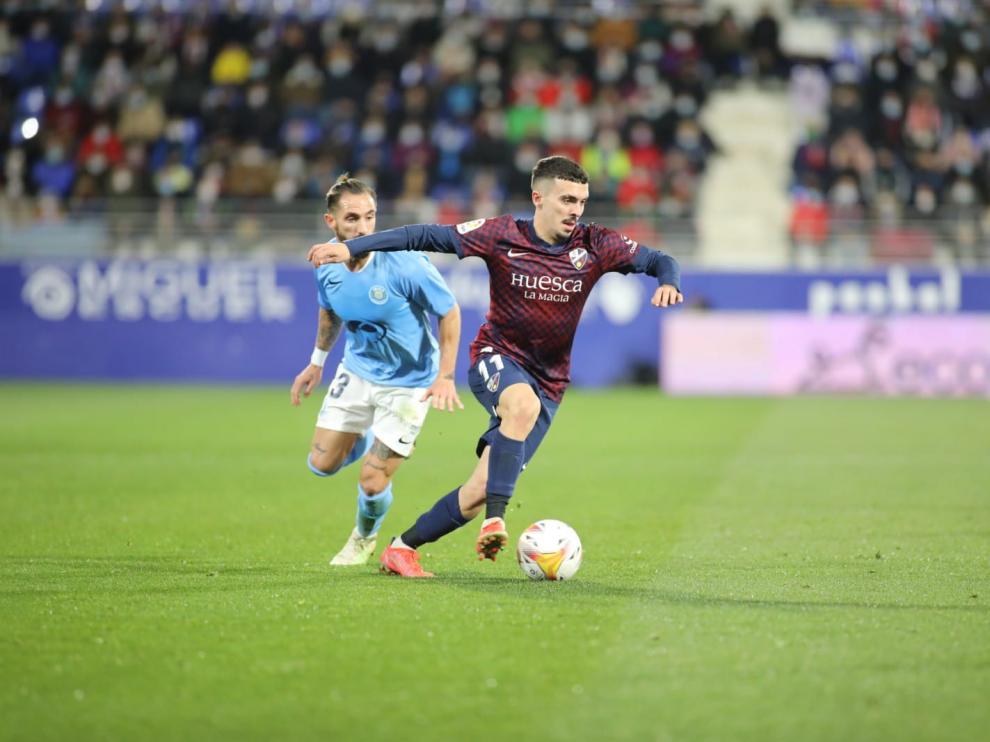 Foto del partido SD Huesca - Ibiza, de la 17ª jornada de Segunda División, en El Alcoraz