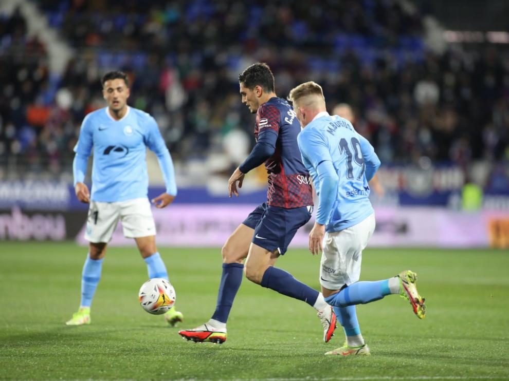 Foto del partido SD Huesca - Ibiza, de la 17ª jornada de Segunda División, en El Alcoraz
