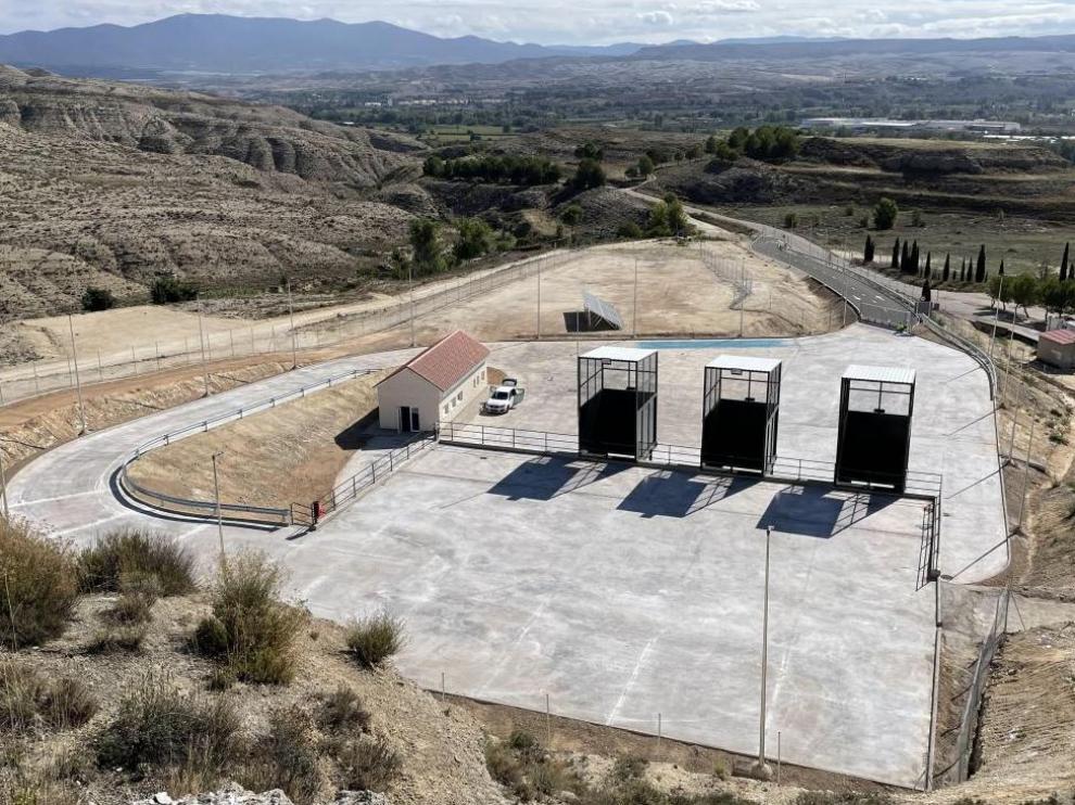 La planta de transferencia de Calatayud, que se inició el pasado marzo, ya está lista
