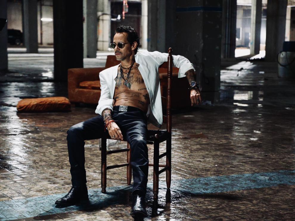 El cantante Marc Anthony.