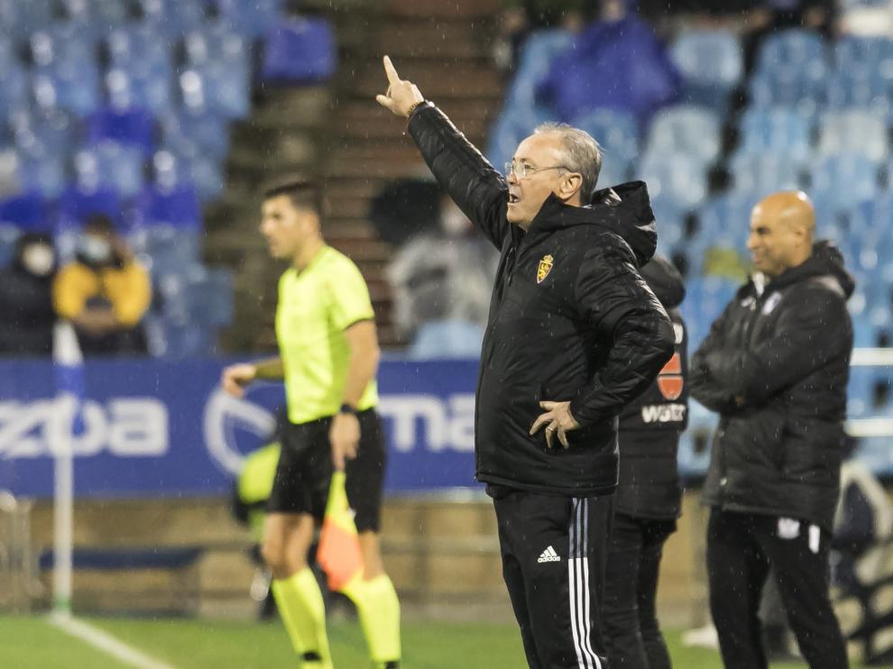Juan Ignacio Martínez, en el partido ante el Leganés.