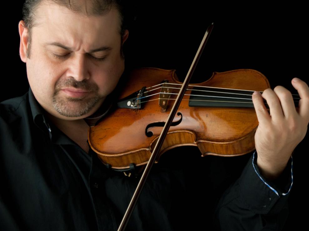 El violinista Manuel Guillén.