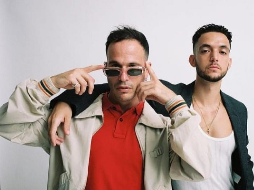 Alizz junto a C. Tangana.