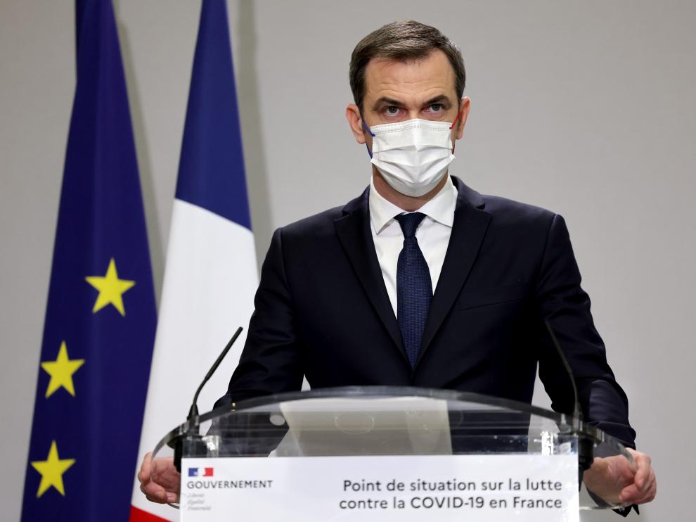 El ministro de Sanidad francés, Olivier Véran, anunció la medida