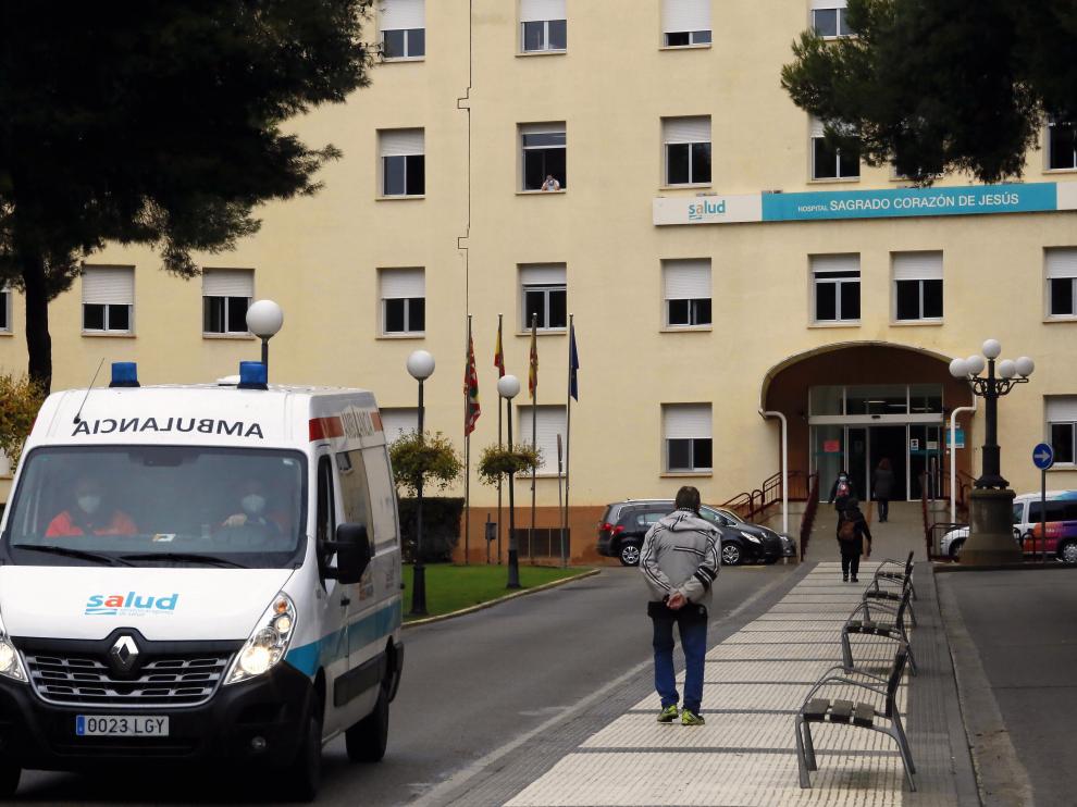 Imagen del Hospital Provincial de Huesca.