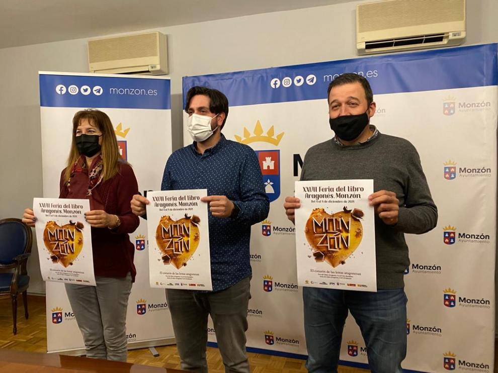 Olga Asensio, Miguel Hernández y Alvaro Palau.