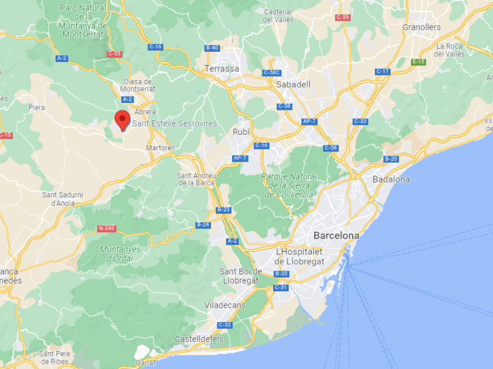 Muere una persona en el incendio de una vivienda en Barcelona.
