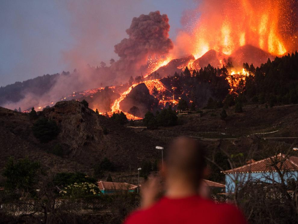 Volcán de Cumbre Vieja, La Palma.