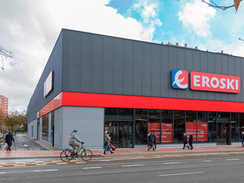El supermercado energéticamente más sostenible de la red comercial de Eroski se inauguró el mes pasado en Vitoria.