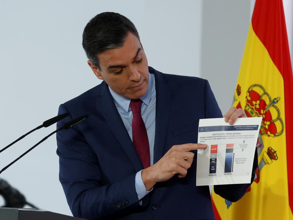 Sánchez presenta el informe de rendición de cuentas del Gobierno "Cumpliendo"