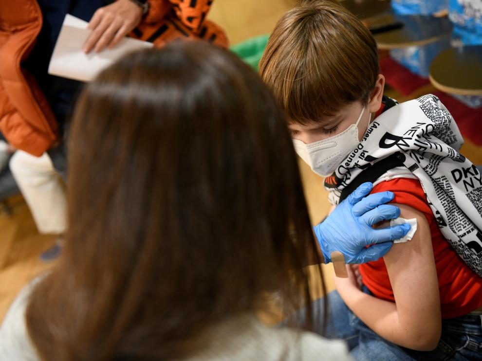Madrid comienza a vacunar a los niños a partir de los 5 años