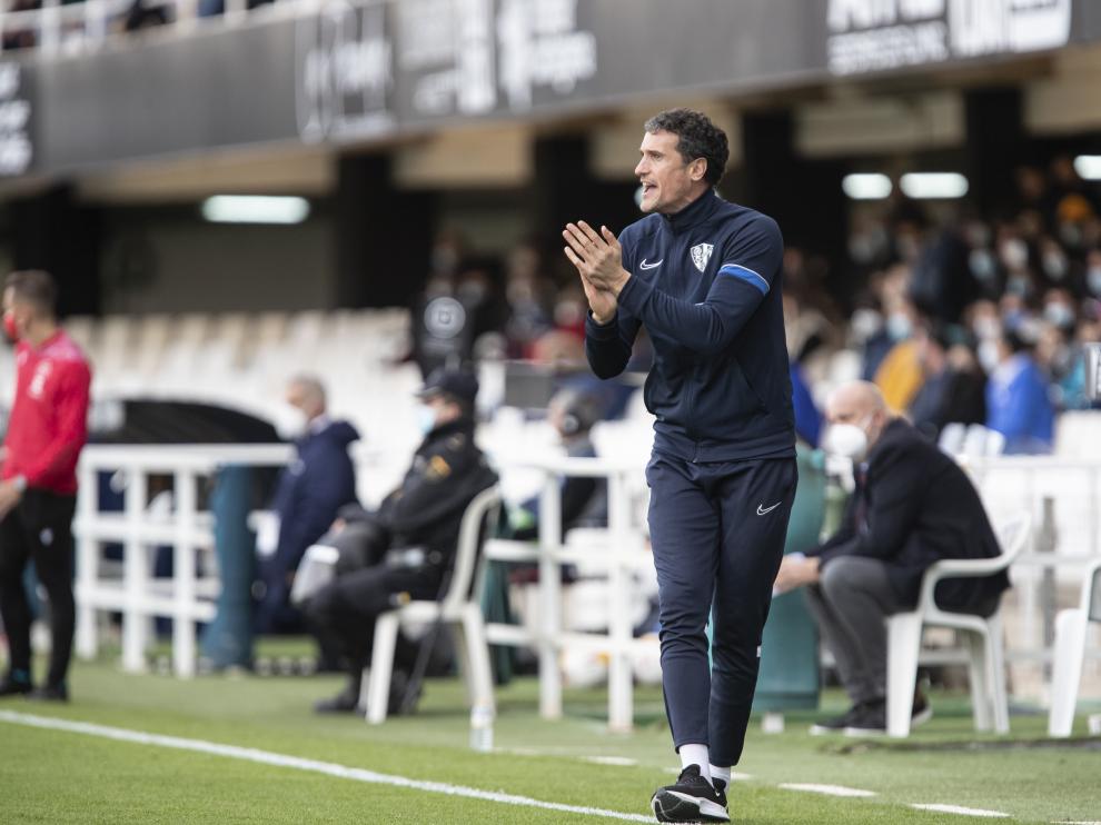 Imágenes del partido de la SD Huesca de este sábado, contra el FC Cartagena.