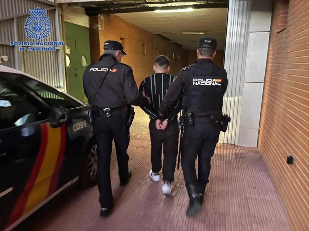Imagen del detenido por el crimen machista de Elche.