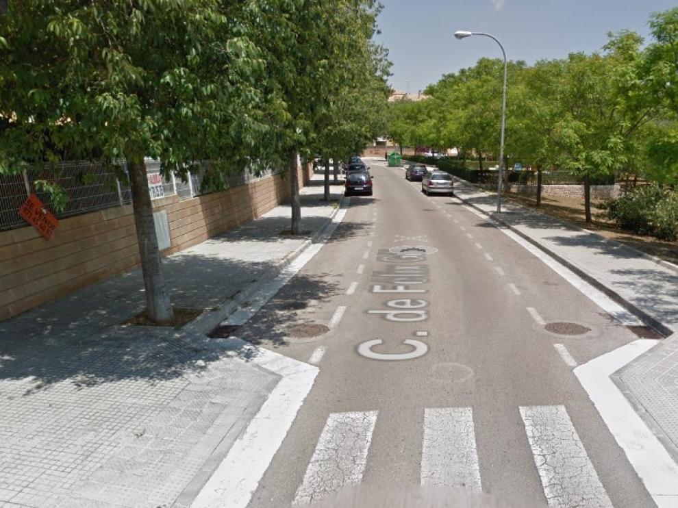 El suceso ha tenido lugar en la calle de Félix Gili de Palma de Mallorca.