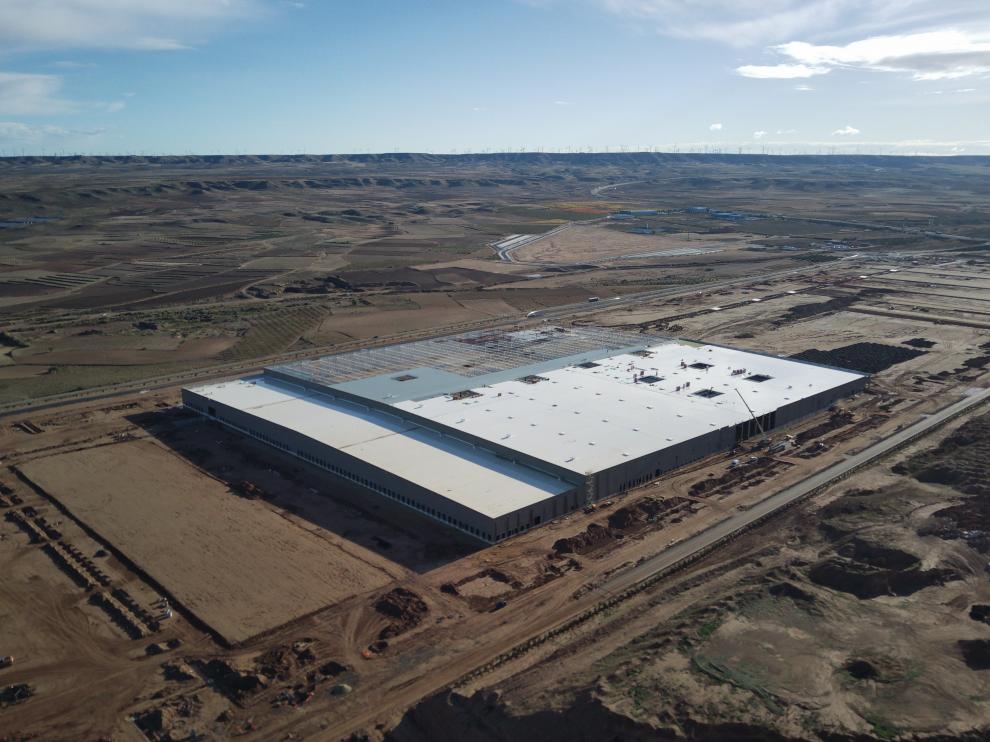 Bon Àrea está construyendo en Épila un almacén logístico.