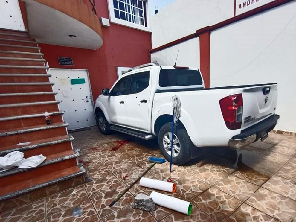 Lugar donde fue asesinado Roberto Toledo