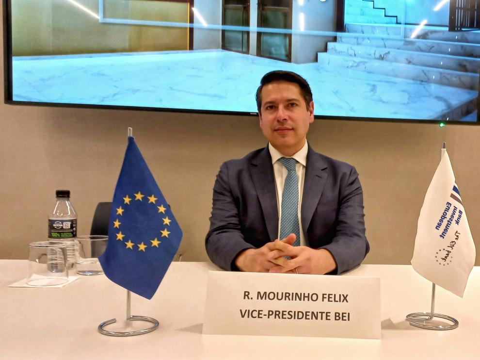 El vicepresidente del BEI, Ricardo Mourinho Félix