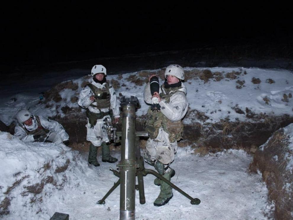 Las fuerzas ucranianas se preparan para una posible intervención UKRAINE CONFLICT MILITARY EXERCISES
