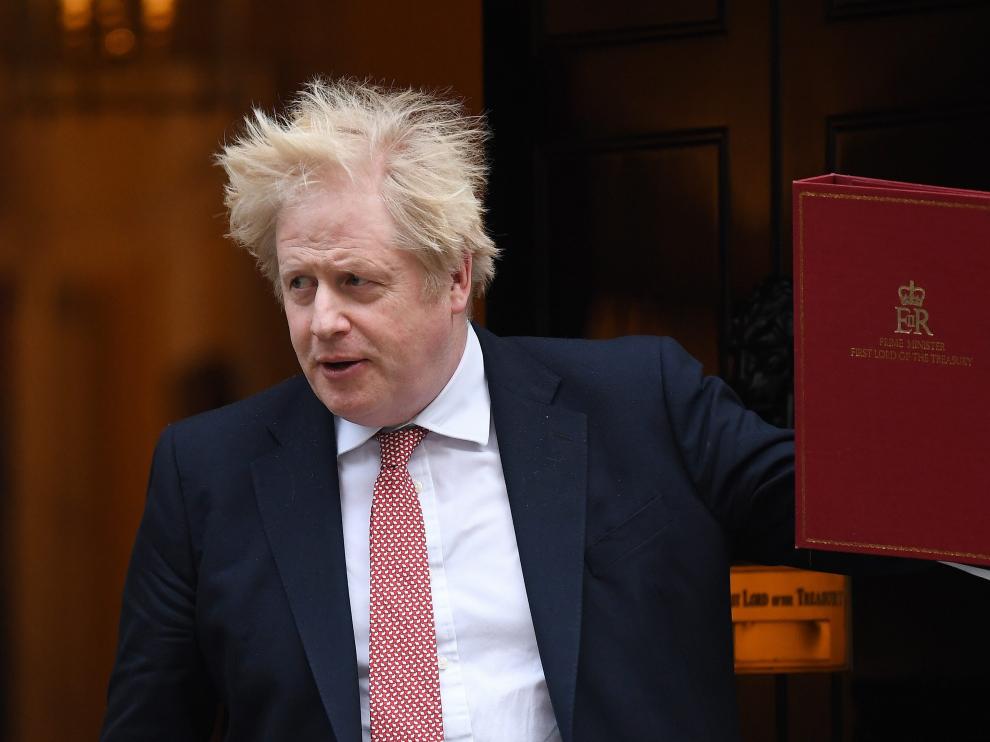 El primer ministro británico, Boris Johnson BRITAIN POLITICS CORONAVIRUS COVID19