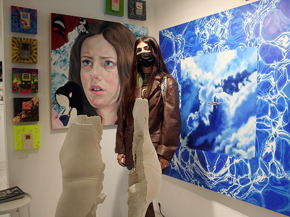 Representación aragonesa en la feria paralela a Arco, JustMad: Ira Torres, con su obra en Canal Gallery