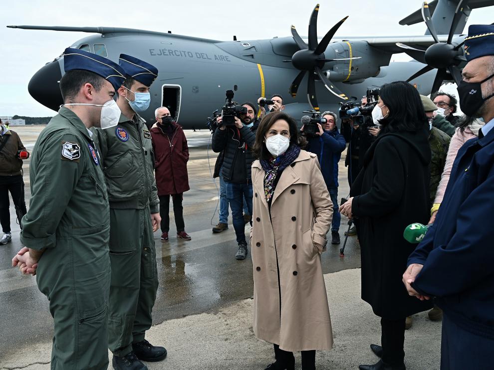 Envío de material de defensa con destino a Polonia