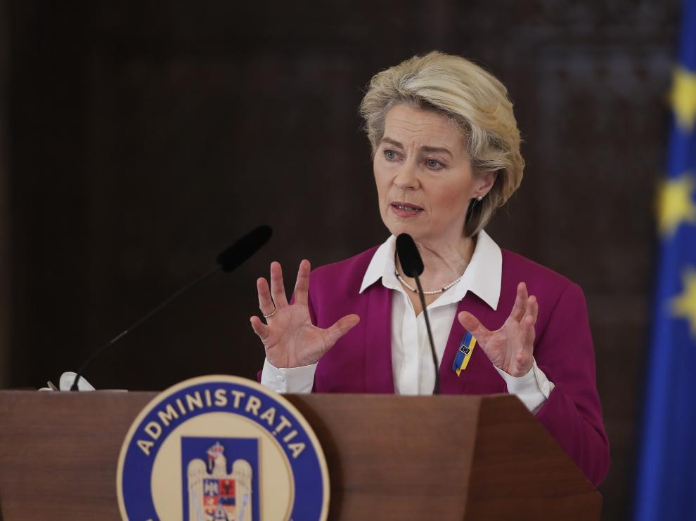 European Commission President Ursula von der Leyen visit to Romania