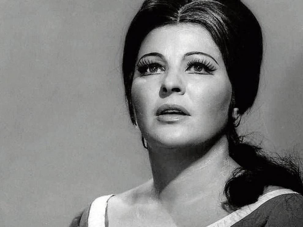 Pilar Lorengar (Zaragoza, 1928-1996), soprano internacional.