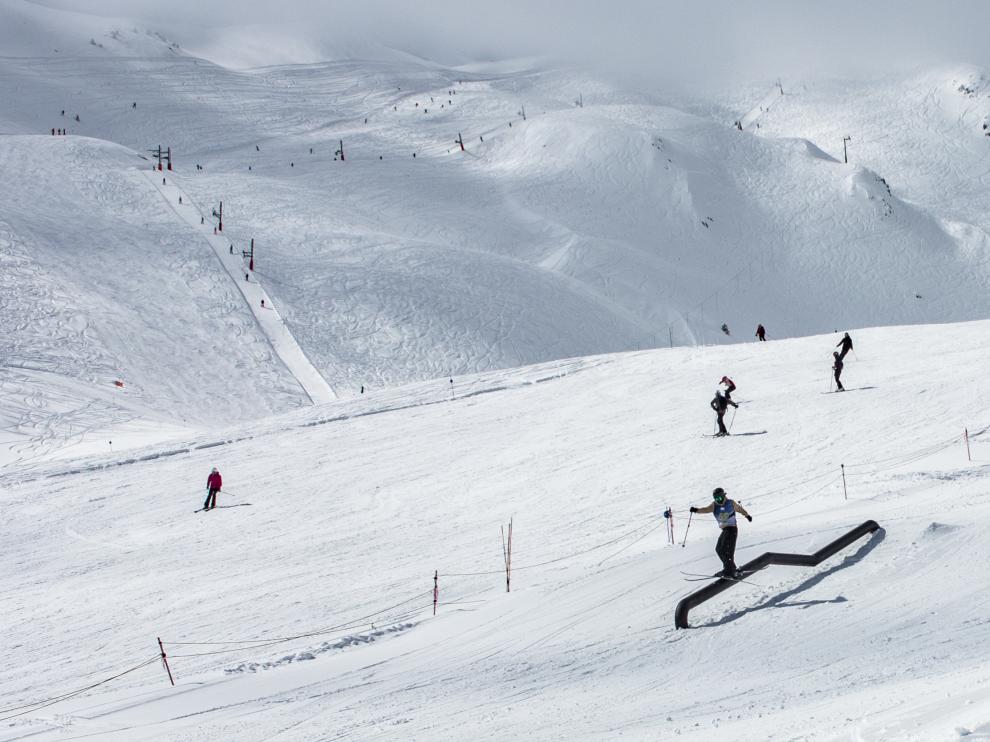 La estación de Formigal-Panticosa, este sábado.