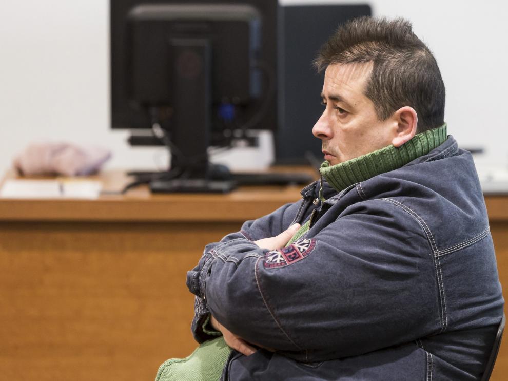 Antonio Miguel Grimal, en un juicio en la Audiencia en diciembre de 2017 por no pagar dos cenas
