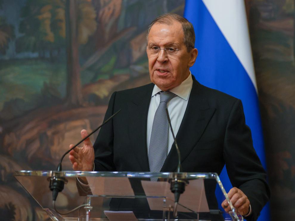 El ministro de Exteriores, Sergei Lavrov.