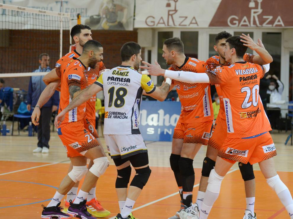 Foto del partido CV Teruel-Río Duero Soria, de la jornada 22 de la Superliga