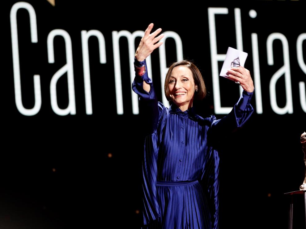 La actriz Carme Elías anuncia que padece alzhéimer