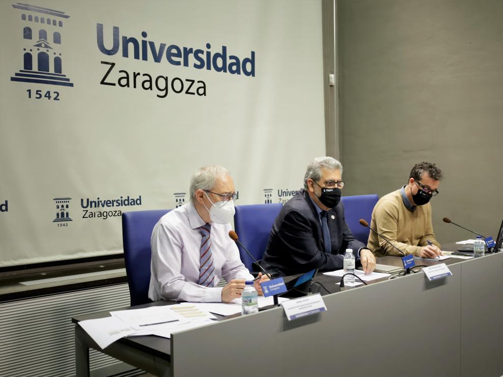 Presentación del Plan Urgente de Medidas en Materia de Energía de la Universidad de Zaragoza.