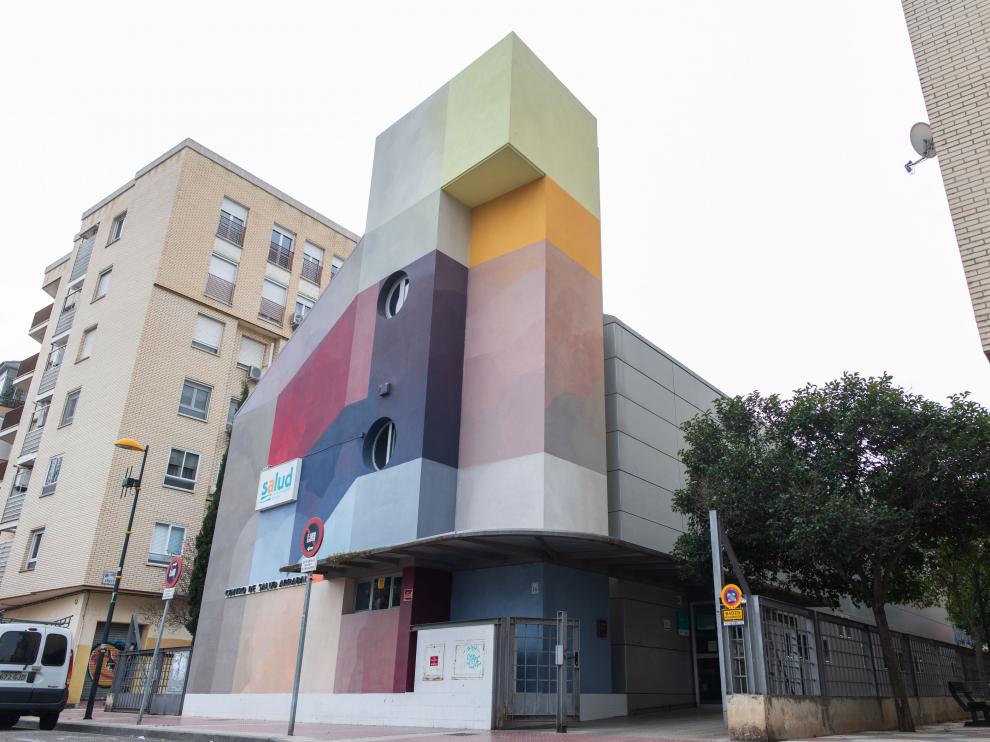 El Centro de Salud del Arrabal en Zaragoza.