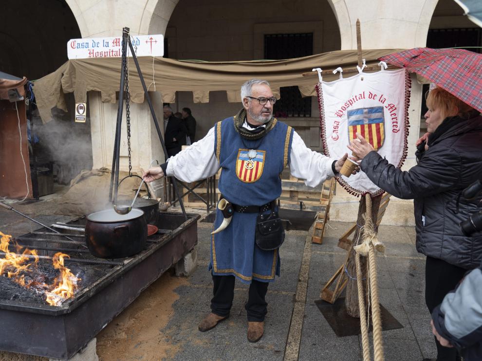 ambiente en la calle durante la fiesta de las Bodas de Isabel de Segura en Teruel. Foto Antonio garcia/Bykofoto. 26/03/22[[[FOTOGRAFOS]]]