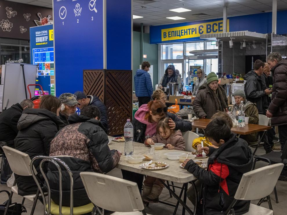 Evacuees from Mariupol and Melitopol amid Russian invasion of Ukraine
