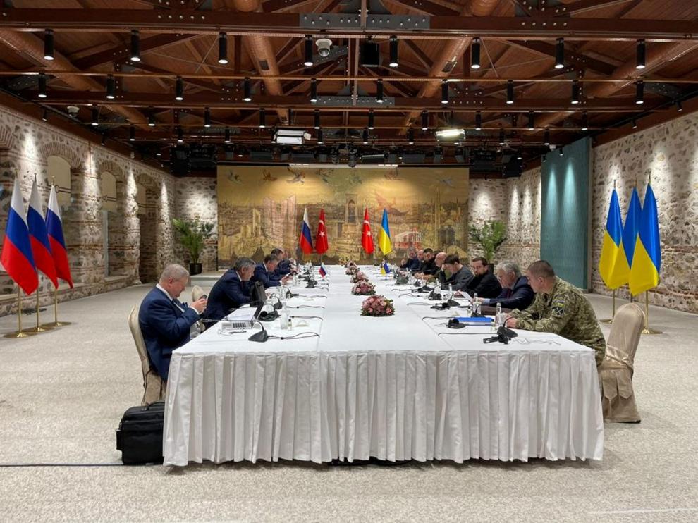 Negociaciones entre Ucrania y Rusia en Estambul.