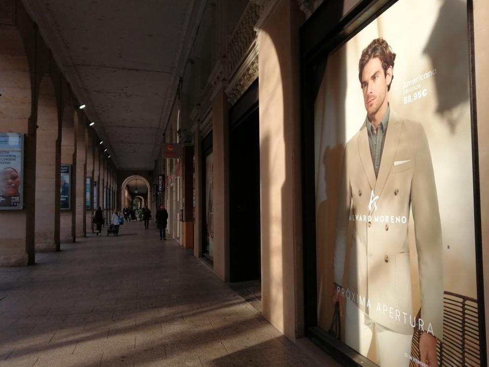 Tienda de Álvaro Moreno en el paseo de la Independencia de Zaragoza.
